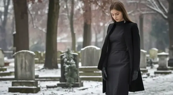 Jak się ubrać na pogrzebie zimą, aby czuć się elegancko i komfortowo